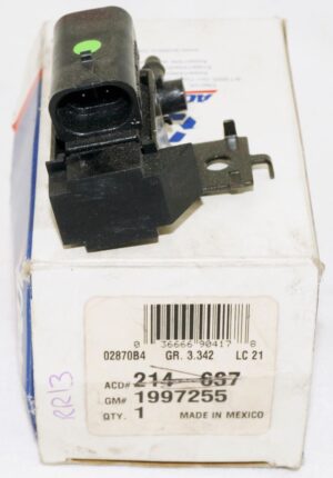 Genuine OEM ACDelco 214-637 Turbo Wastegate Reg Solenoid Valve GM 1997255