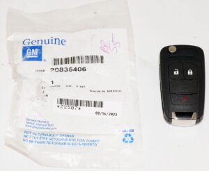 Genuine OEM GM 10-18 Chevrolet Fob 20835406