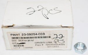 Lot of 22 Freightliner 3/8” 24 Hex Jam Nuts