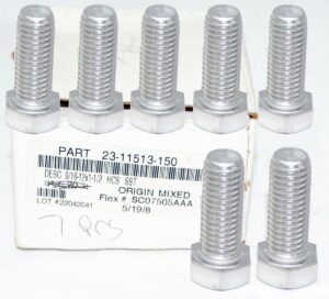 7 Pack 23-11513-150 Screw Cap Bolt 9/16-12x1-11/2