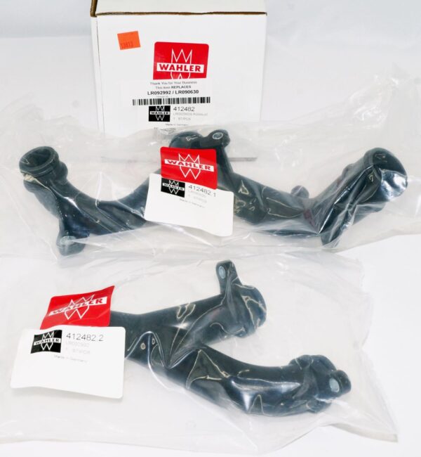Wahler 412482 Coolant Pipes Set OE for Jaguar Land Rover LR092992 and LR090630