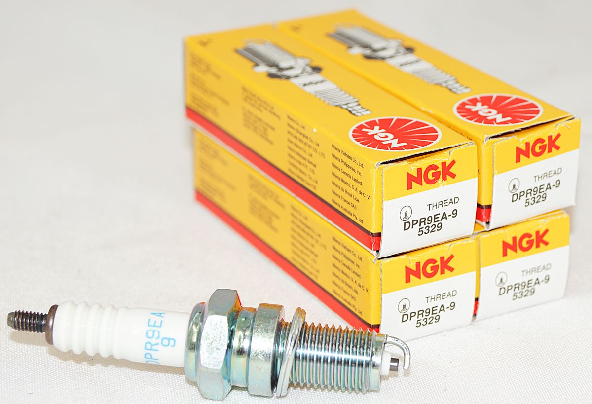 4 Pack Genuine NGK 5329 DPR9EA-9 Nickel Spark Plugs