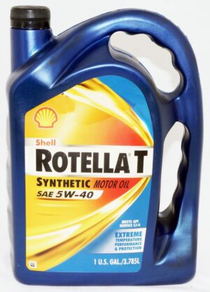Shell Rotella T Synthetic 5W-40 Diesel Engine Oil 1 Gallon Motor Oil
