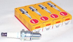 Set of 4 Genuine NGK 6615 BR7ES Nickel Spark Plugs
