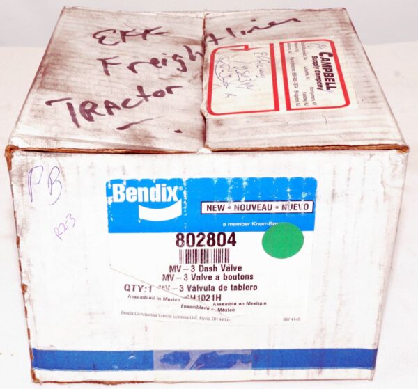 Bendix 802804 3 Dash Valv- Park Brake - Image 2