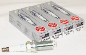 Set of 4 Genuine NGK 91961 DILFR7K9G Laser Iridium Spark Plugs