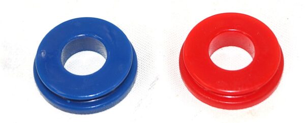 E8658 Poly Glad Hand Seals 4 pieces Red and Blue Kit Truck - Image 2