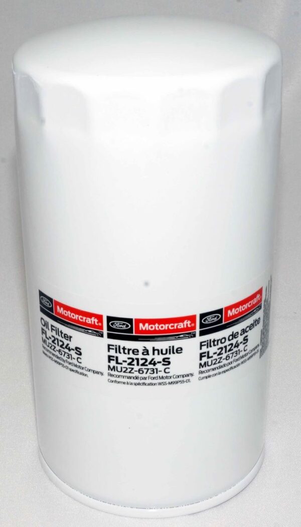 Diesel Fuel & Oil Filter Kit Motorcraft FD4615 FL2124S Genuine OEM Ford Filters - Image 9