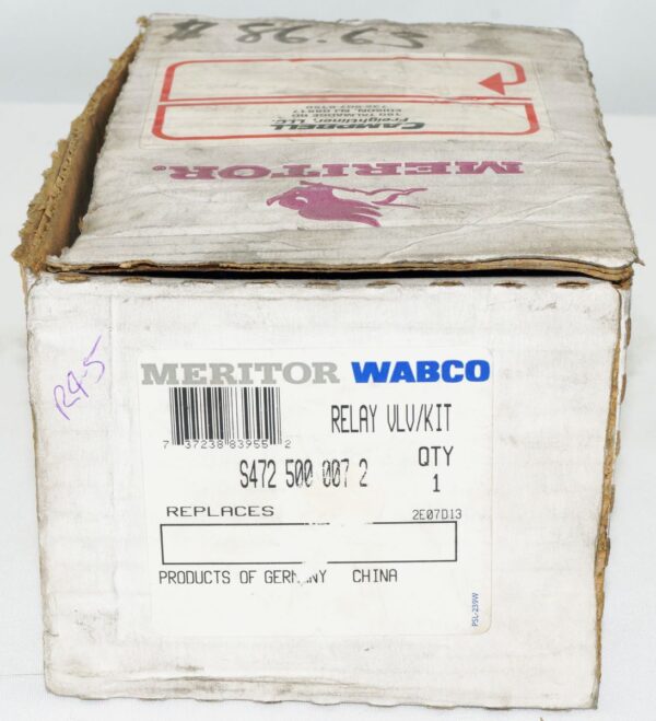 Meritor Wabco S4725000072 ABS Tractor Relay Valve - Image 2