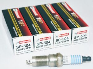 4 Pack Genuine OEM Motorcraft SP504 Spark Plugs Ford AGSF34FM