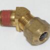 Lot of 5 VS279NTA-4-2 Brass Air Brake 45 Degree Elbow Fitting 1/4" Tube - Image 2