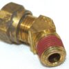 Lot of 5 VS279NTA-4-2 Brass Air Brake 45 Degree Elbow Fitting 1/4" Tube - Image 3