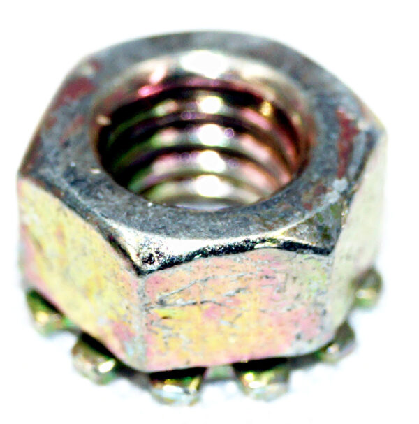 Lot of 12 W620397S36 Hex Nut with Tooth Lock Washer M6-1.0 - Image 2