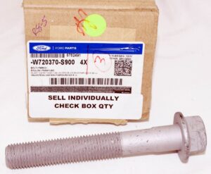 Genuine OEM Ford W720370S900 One Spring Front Bolt (1)