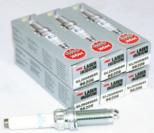 6 Pack Genuine NGK 96206 SILZKGR8E8S Laser Iridium Spark Plug