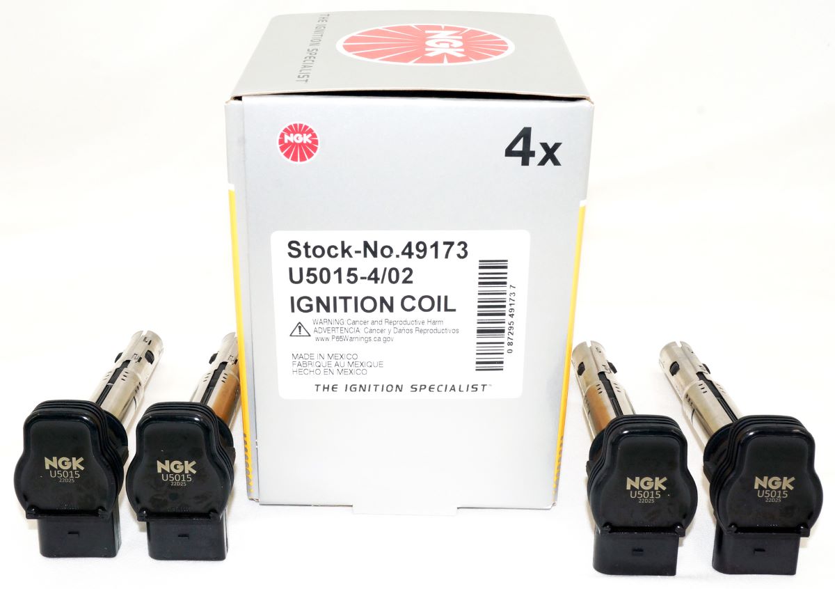NGK Kit Spark Plugs and Ignition Coils for select 08-18 Volkswagen and Audi - Image 18