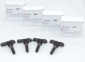4 Pack Genuine Schrader TPMS Sensor Snap In 433MHz 20281 for Kia Hyundai