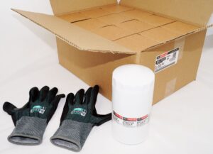 Bulk Case of 12 Motorcraft FL2124S was FL2051S Oil Filter Ford Diesel w/ Gloves