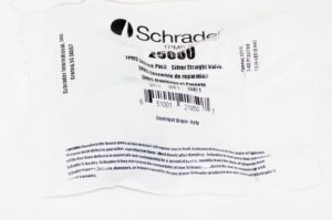 Schrader 25080 Service Kit - Straight Valve Stem 11.5mm Valve Hole Includes Nut