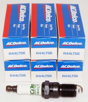 6 Pack Genuine OEM ACDelco R44LTS6 Spark Plug GM 19157992