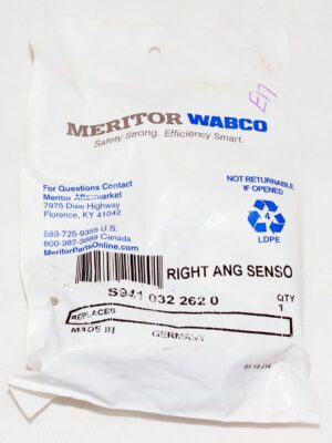 Meritor Wabco S9410322620 Right Angle Sensor