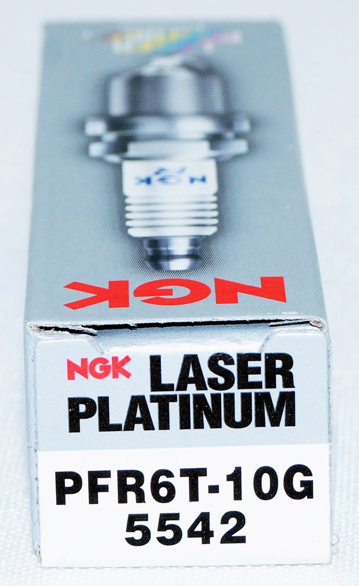 Set of 2 Genuine NGK 5542 PFR6T-10G Laser Platinum Spark Plugs - Image 9