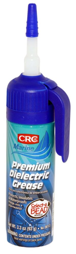 CRC 06113 Marine Premium Dielectric Grease with Select-A-BEAD 3.3 Oz White Gel