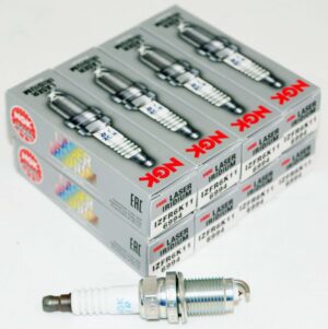 Set of 8 Genuine NGK 6994 Spark Plugs - Laser Iridium IZFR6K11