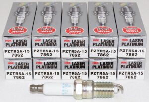 10 Pack Genuine NGK 7862 PZTR5A15 Laser Platinum Spark Plug fits select 82-07 GM