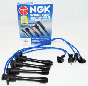 Genuine NGK 8128 TE41 Ignition Wire Set fits select Toyota 92-97