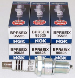 Set of 6 Genuine NGK 95525 BPR5EIX Iridium IX Spark Plugs