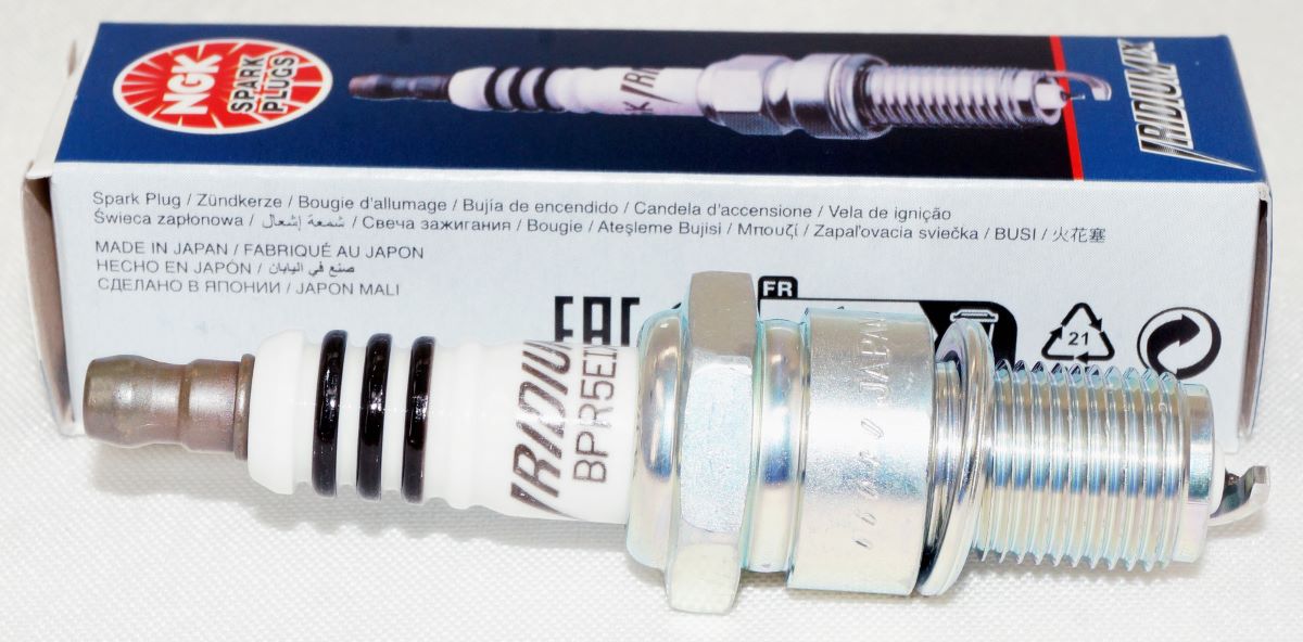 Set of 6 Genuine NGK 95525 BPR5EIX Iridium IX Spark Plugs - Image 2