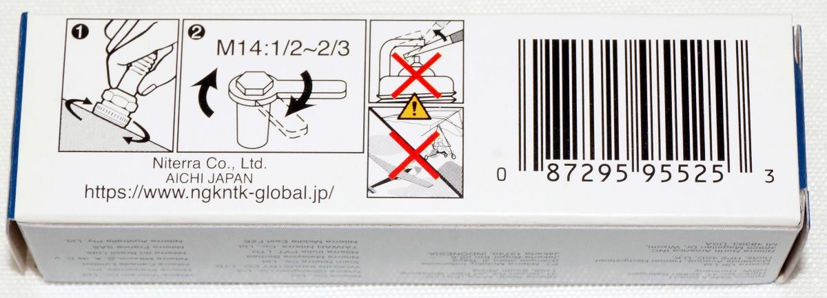 Set of 6 Genuine NGK 95525 BPR5EIX Iridium IX Spark Plugs - Image 10