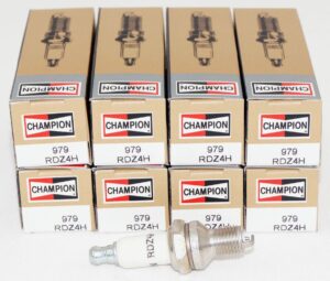 8 Pack Champion Copper Plus 979 RDZ4H Nickel Spark Plug for Small Engines