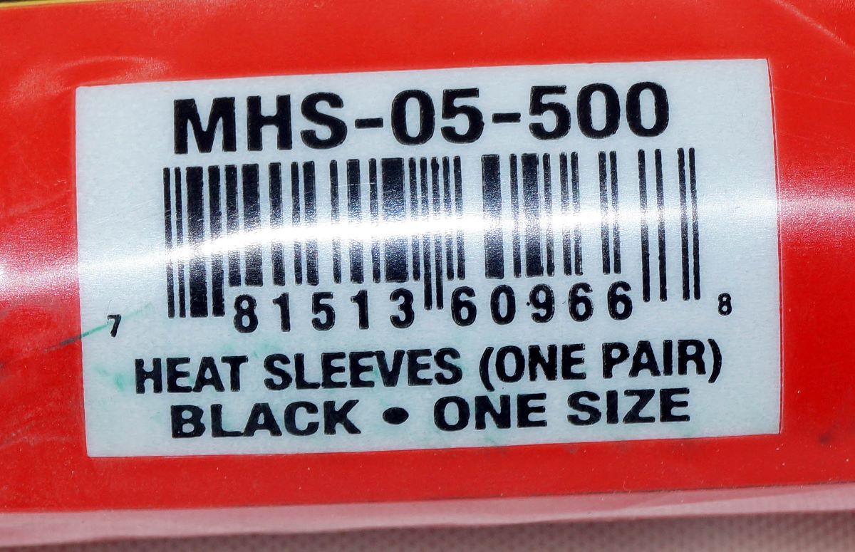 Mechanix Wear Black Kevlar Heat Sleeves with Thumbholes MHS-05-500 - Image 2