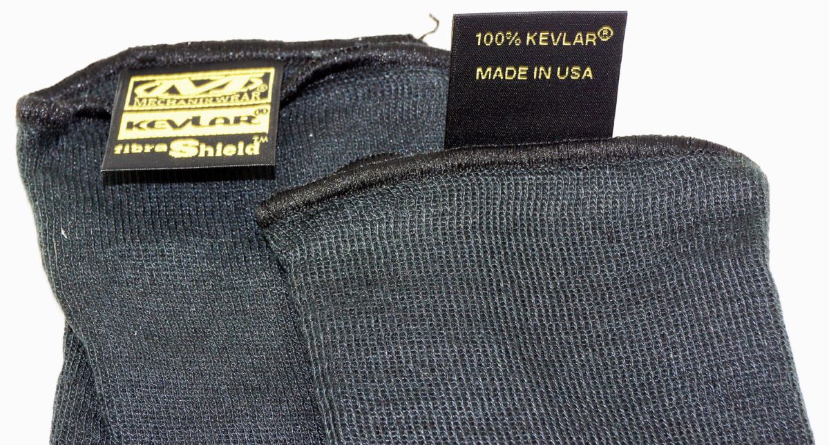 Mechanix Wear Black Kevlar Heat Sleeves with Thumbholes MHS-05-500 - Image 4