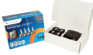 Schrader AirCheck BLE Double Axle Trailer Retrofit Kit with 4 BLE Sensors and 1 BLE Transceiver/Extender