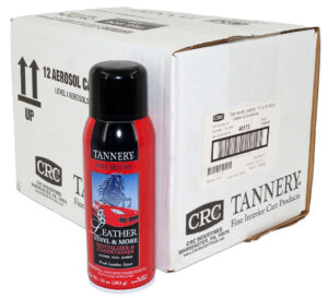 Case of 12 CRC 40173 Tannery Leather Vinyl Cleaner and Conditioner 10Wt Oz