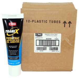 12 Pack K&W 402508 Trans-X Posi-Trac Limited Slip Gear Oil Additive 7 fl oz CRC