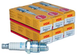 Pack of 6 Genuine NGK 4551 Spark Plugs BR9HS10 Mercury/Yamaha Marine Outboard