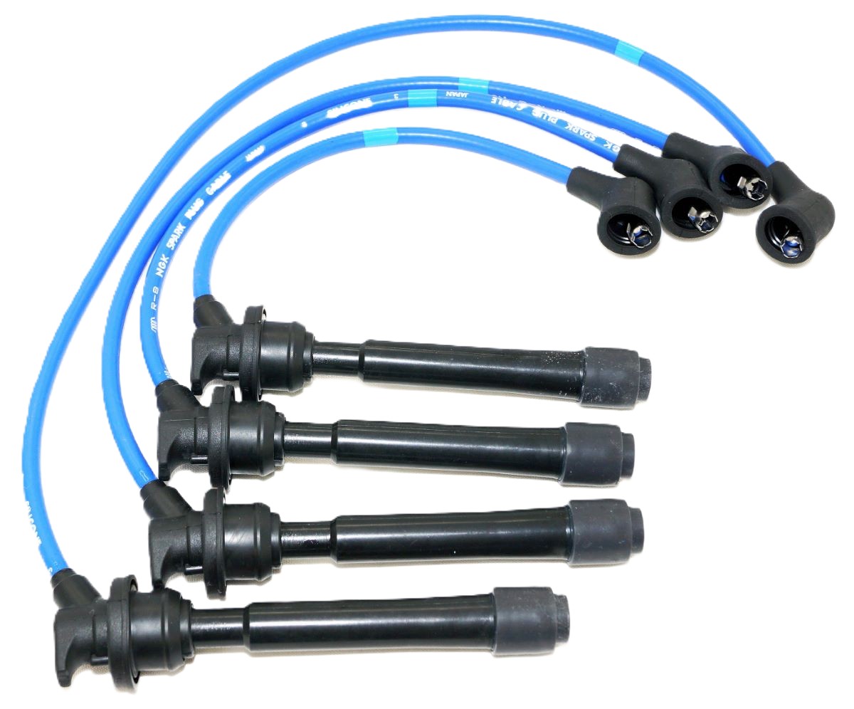 NGK Spark Plugs and Wire Set Kit for 07-12 Elantra 08-09 Spectra 10-11 Soul - Image 4
