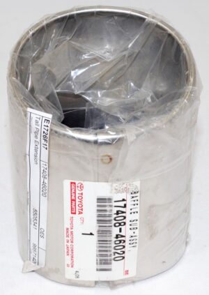 Genuine OEM 17408-46020 Toyota Lexus Chrome Exhaust Tip Tail Pipe Extension