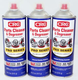 3 Pack CRC Automotive Parts Cleaner and Degreaser Pro Series 18 oz 1751863