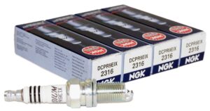 Set of 4 Genuine NGK 2316 Iridium IX Spark Plugs DCPR9EIX