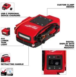Milwaukee Tools 3841-20 M18 Hotshot Vehicle Jump Starter Tool Only