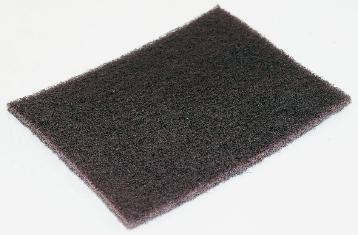 Norton Abrasives Bear-Tex 6 x 9 in Maroon Non-Woven Perforated Hand Pad - 58000 - Image 3