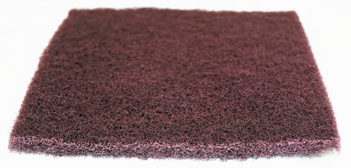 Norton Abrasives Bear-Tex 6 x 9 in Maroon Non-Woven Perforated Hand Pad - 58000 - Image 4