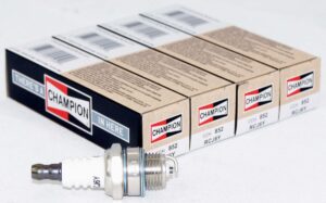 Set of 4 Champion Copper Plus 852 Spark Plugs RCJ6Y