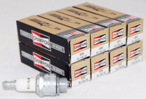 Set of 8 Champion Copper Plus 868 Spark Plugs RJ19LM