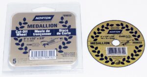 3” x 1/32” Norton DiaLast Type 41 Cut-Off Wheel CA 50 Grit T 89032 - 5 Wheels